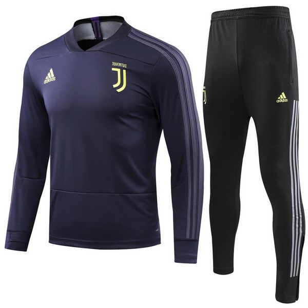 Trainingsanzug Juventus 2018-19 Blau Marine Fussballtrikots Günstig